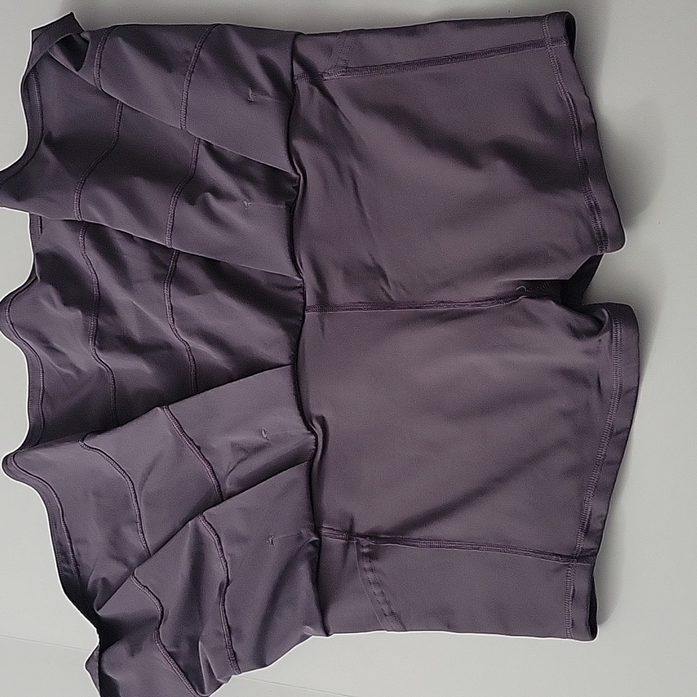 Lululemon Pace Rival Skirt (Tall) *4-way Stretch 15" Graphite Purple Sz 10 Tall - Picture 8 of 11